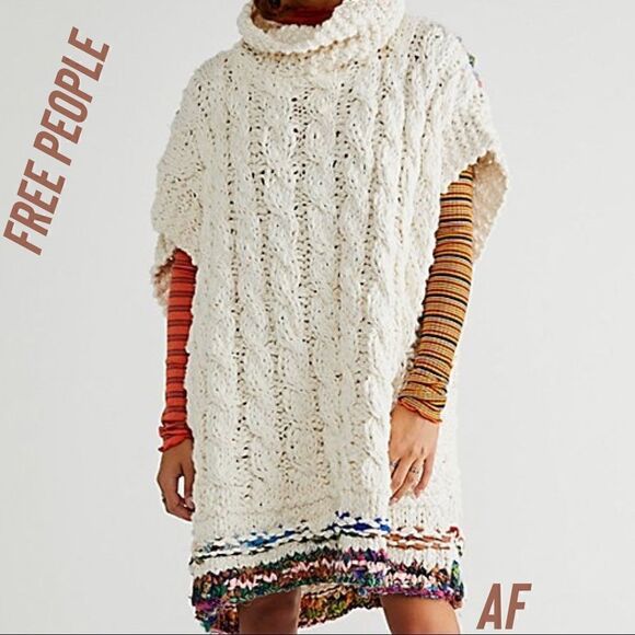 FREE PEOPLE SARI NOT SARI SWEATER NEW SIZE XS/S UNIQUE#2 - Picture 2 of 12